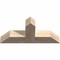 Ekena Millwork Portland Smooth Timber Gable Bracket, Douglas Fir, 36"W x 16"H x 5 1/2"D x 5 1/2"F, 11/12 Pitch GBW036X16X0606POR00SDF - alternate 3